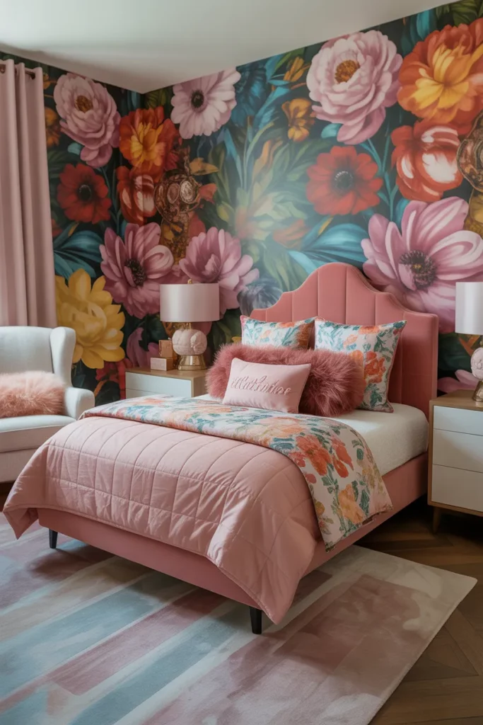 Bold Floral Wallpaper Wonderland