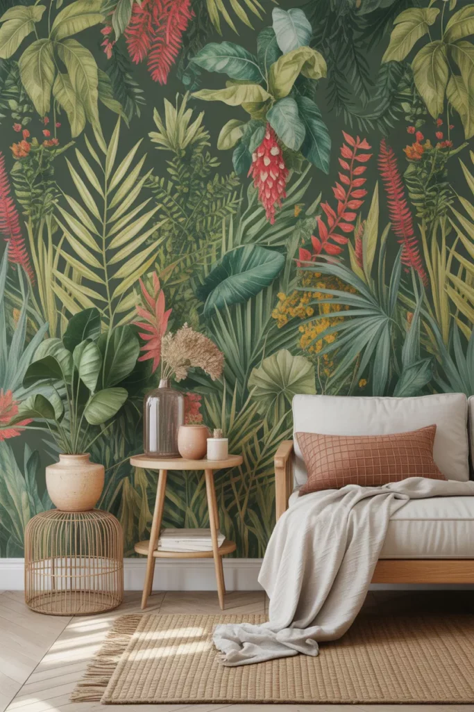 Botanical Jungle Boho Theme