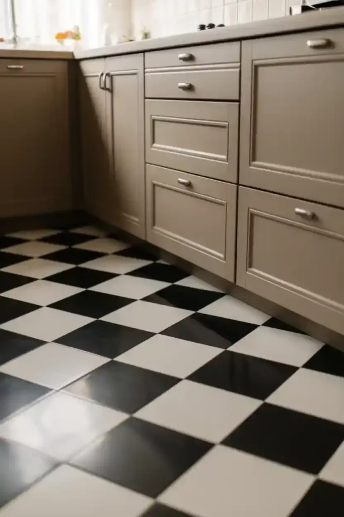 Checkerboard Flooring