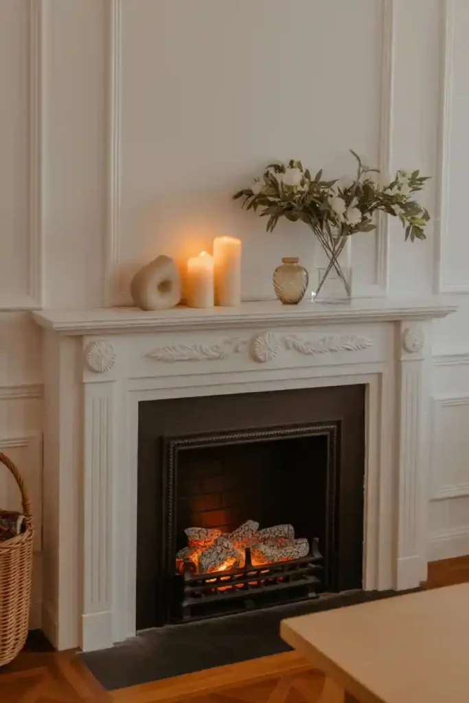 Classic Fireplace Focus