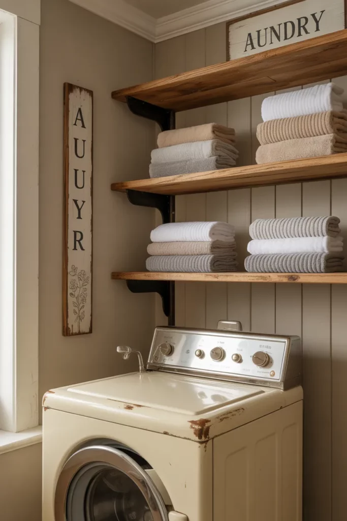 Decorative Laundry Signage