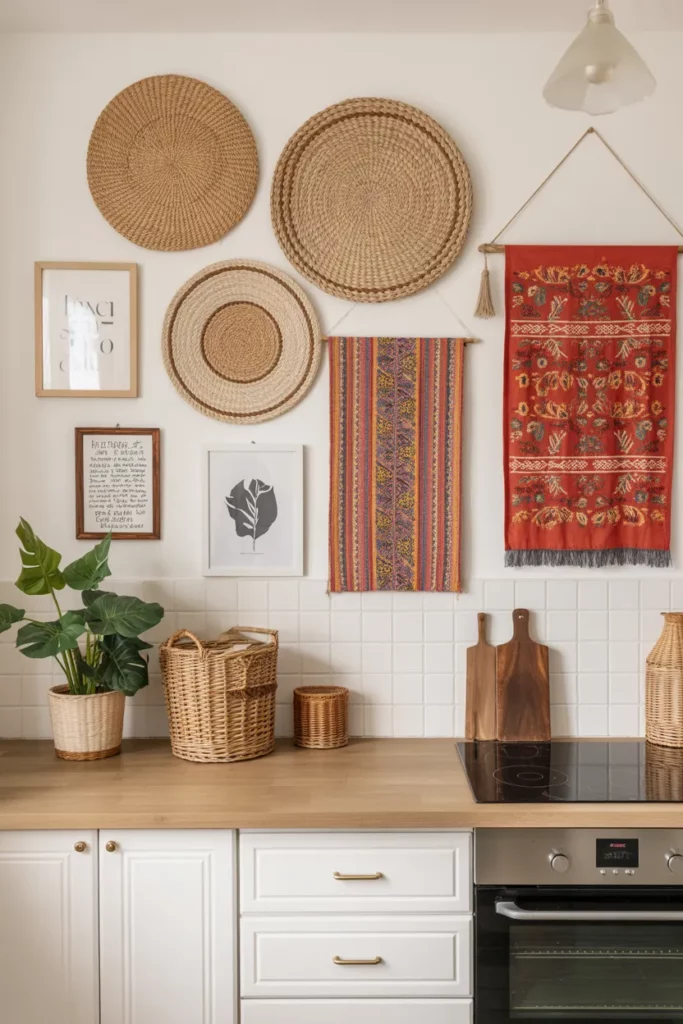 Eclectic Wall Art and Textiles