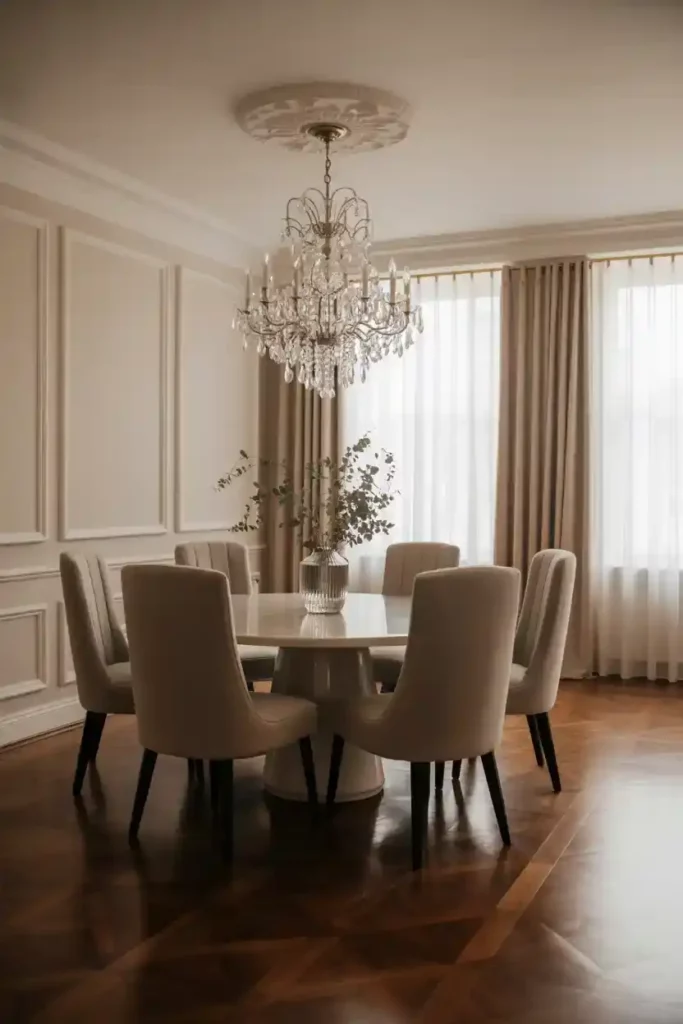 Elegant Chandelier Centerpiece