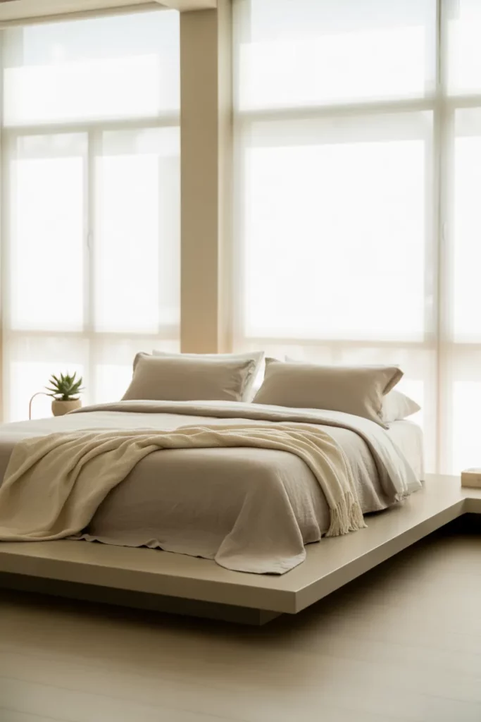 Floating Bed for Visual Space