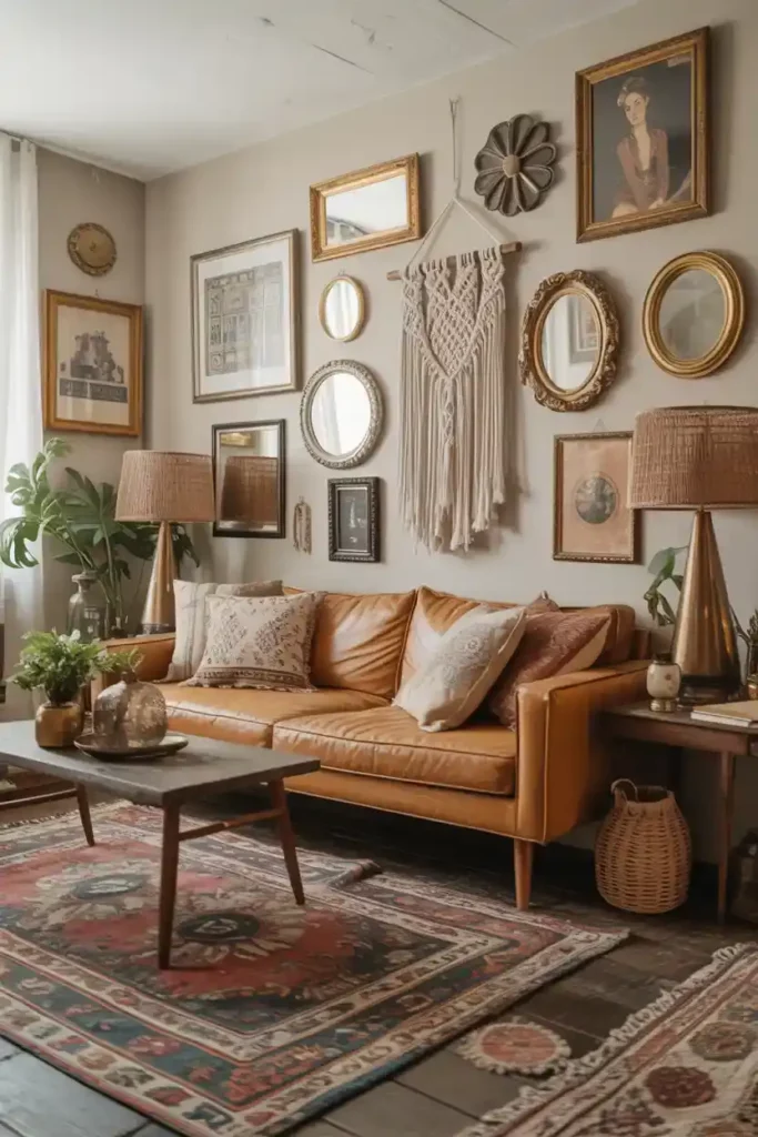 Gallery Wall of Vintage Finds