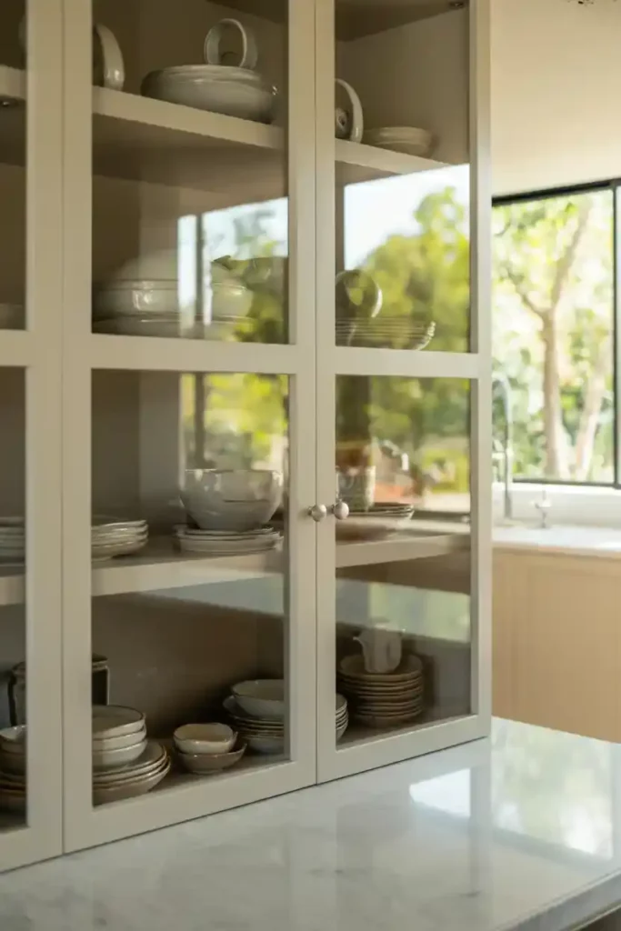 Glass-Front Cabinets