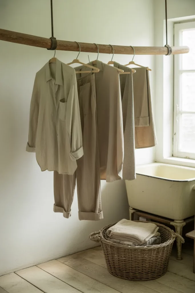 Hanging Rods for Air-Drying Clothes