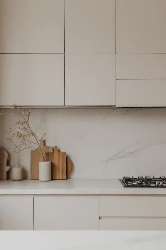 Minimalist Backsplashes
