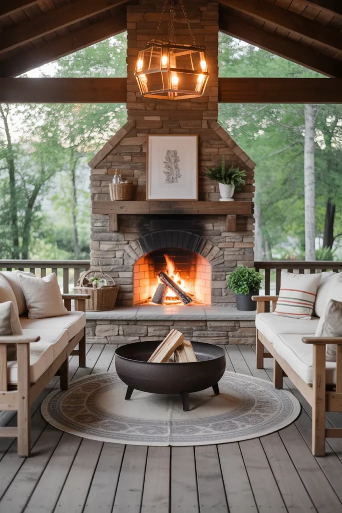Outdoor Fireplace or Fire Pit