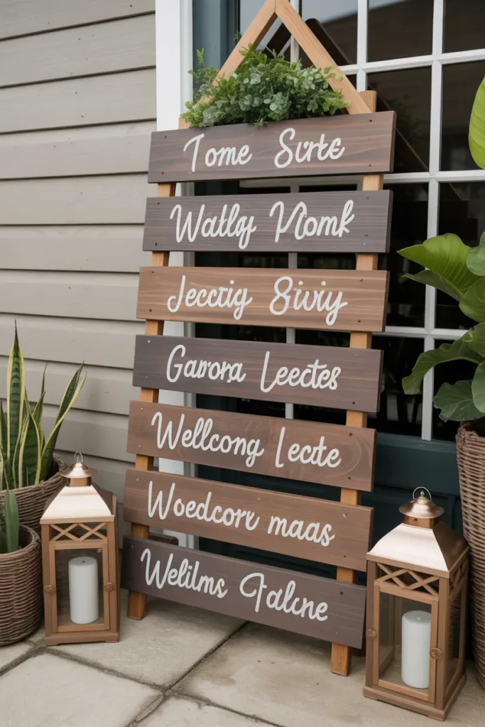 Personalized Porch Signs