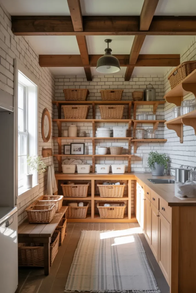 Reclaimed Wood Ceiling Beams