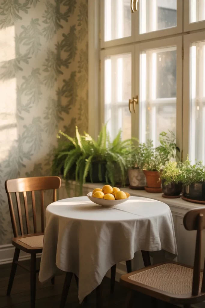 Sage Green Botanical Wallpaper