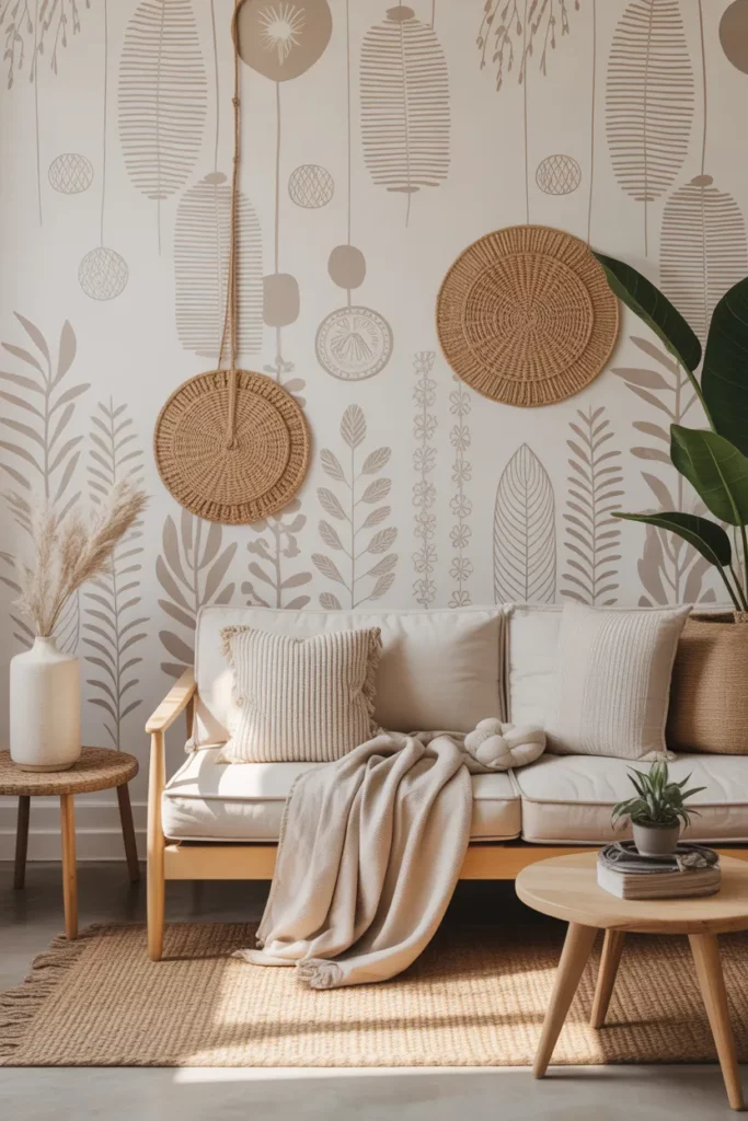 Scandinavian-Boho Fusion