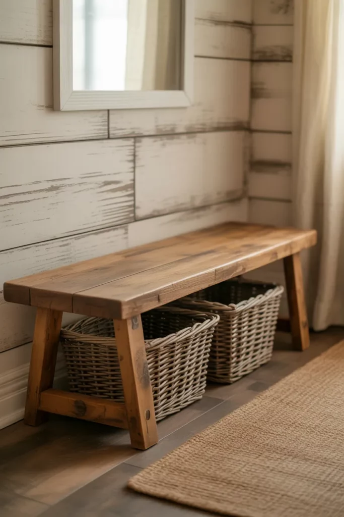 Shiplap-Effect Wallpaper