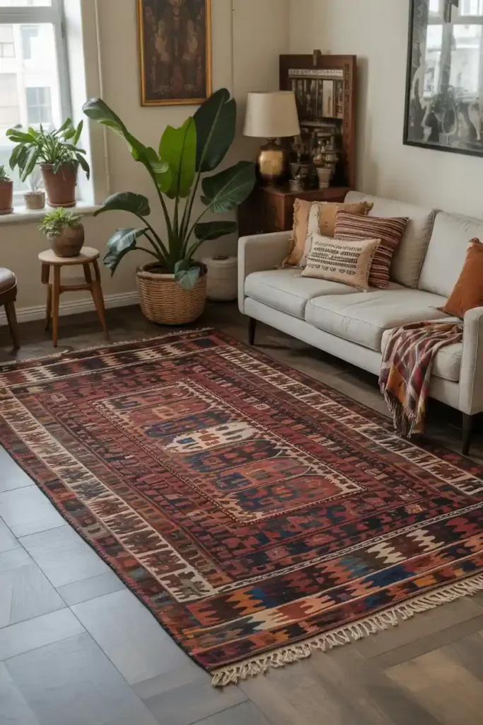 Statement Rugs for Focal Points