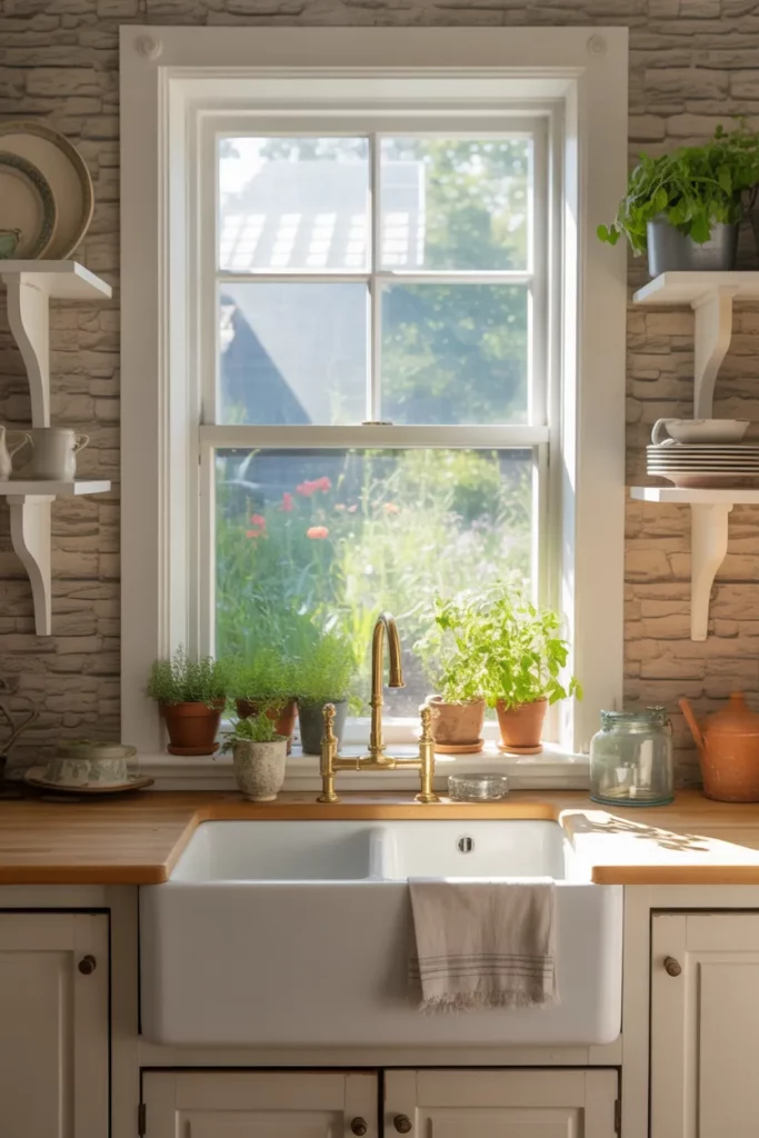 Stone-Effect Wallpaper