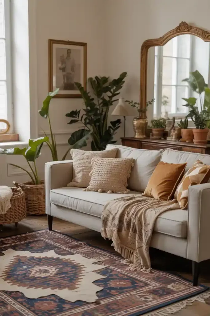 Textured Throw Pillows and Blankets