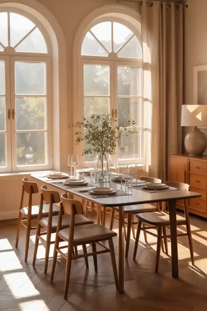 Timeless Wooden Dining Set