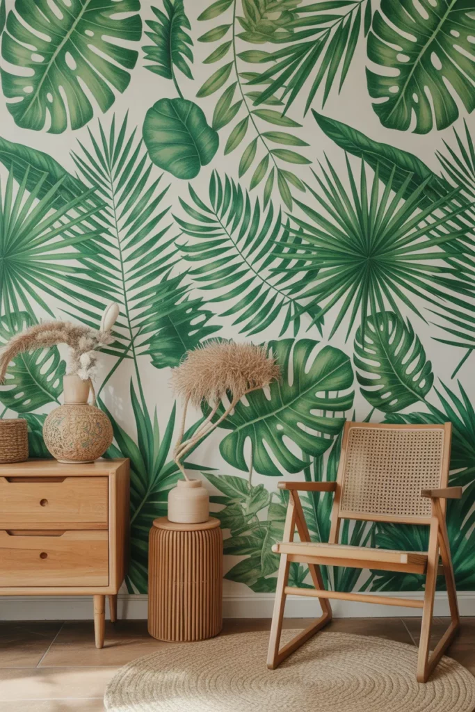 Tropical Leaves Boho Vibes