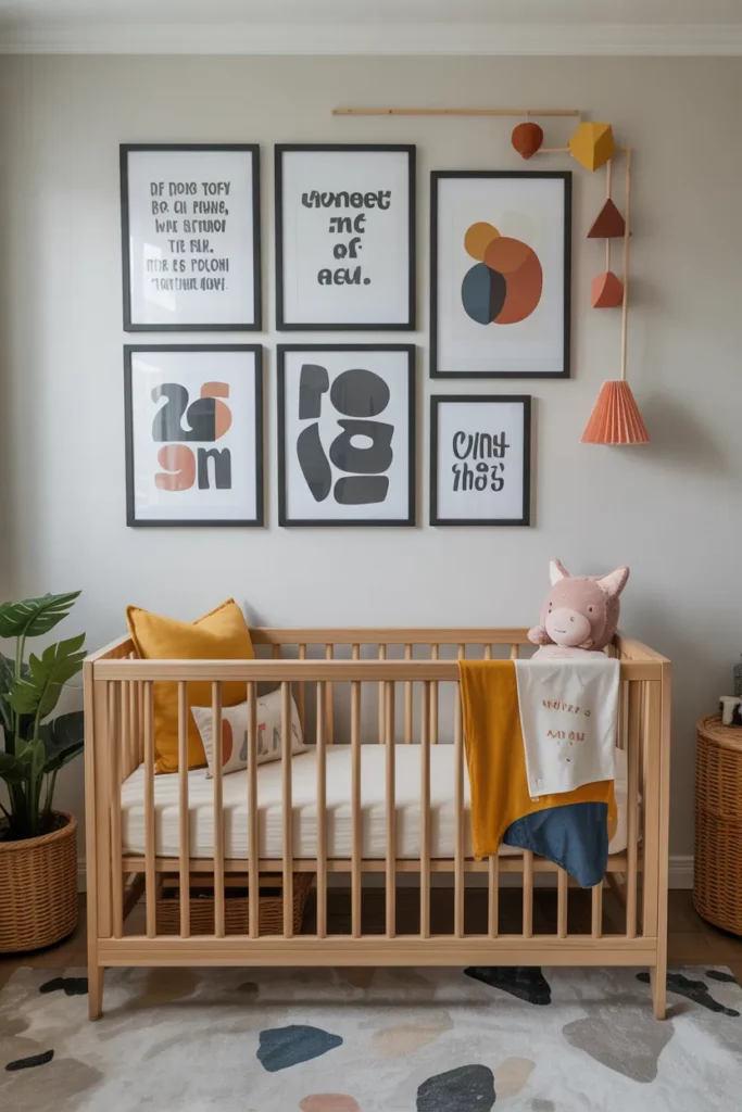 Vibrant Art Gallery Walls