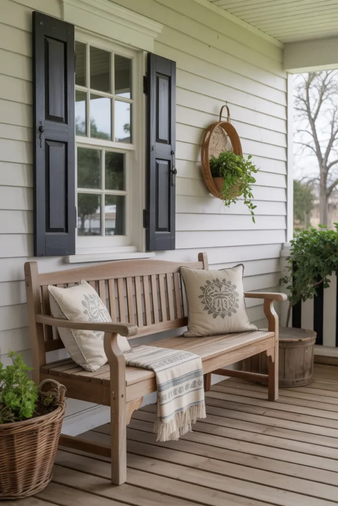 Vintage Farmhouse Bench