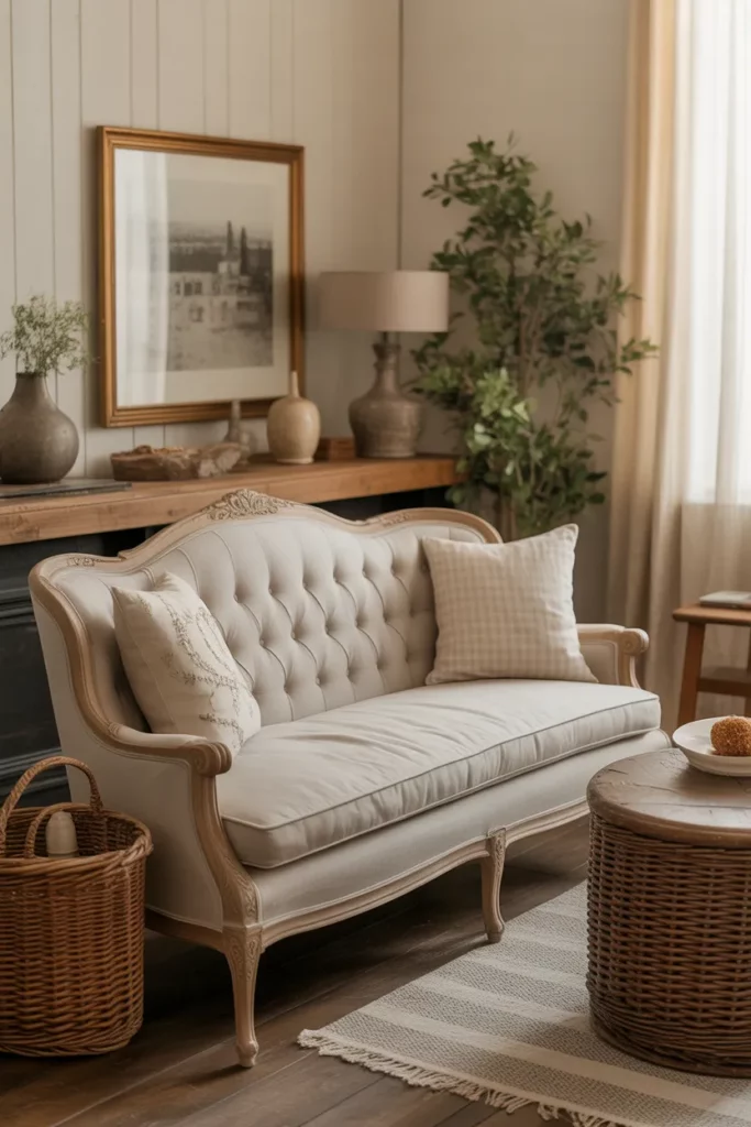 Vintage Farmhouse Sofa Ideas