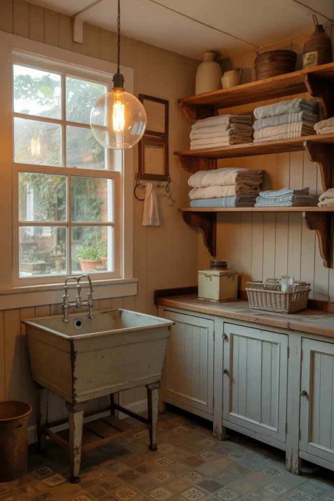 Vintage Lighting Fixtures for Rustic Ambience