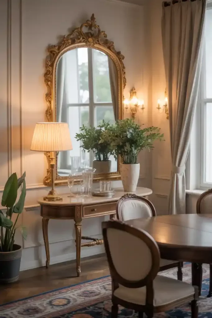 Vintage Mirror Accents