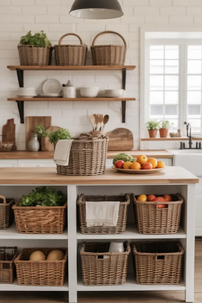 Woven Baskets for Natural Texture