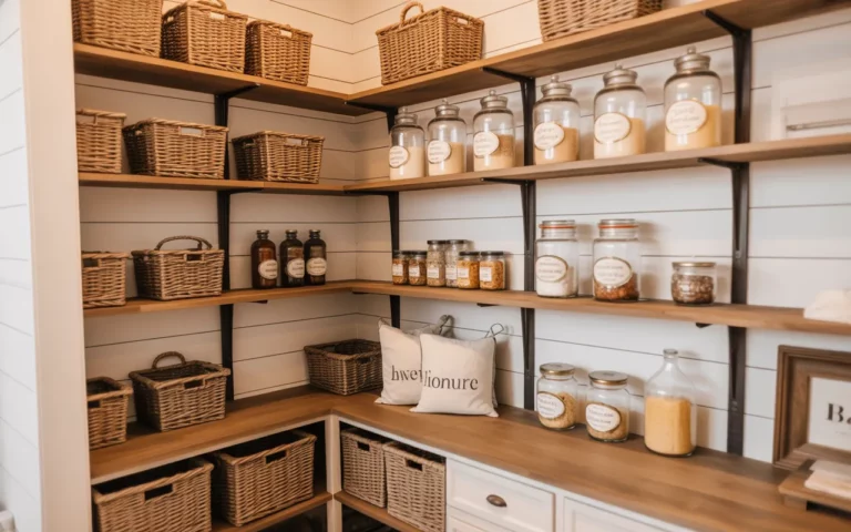 farmhouse pantry ideas