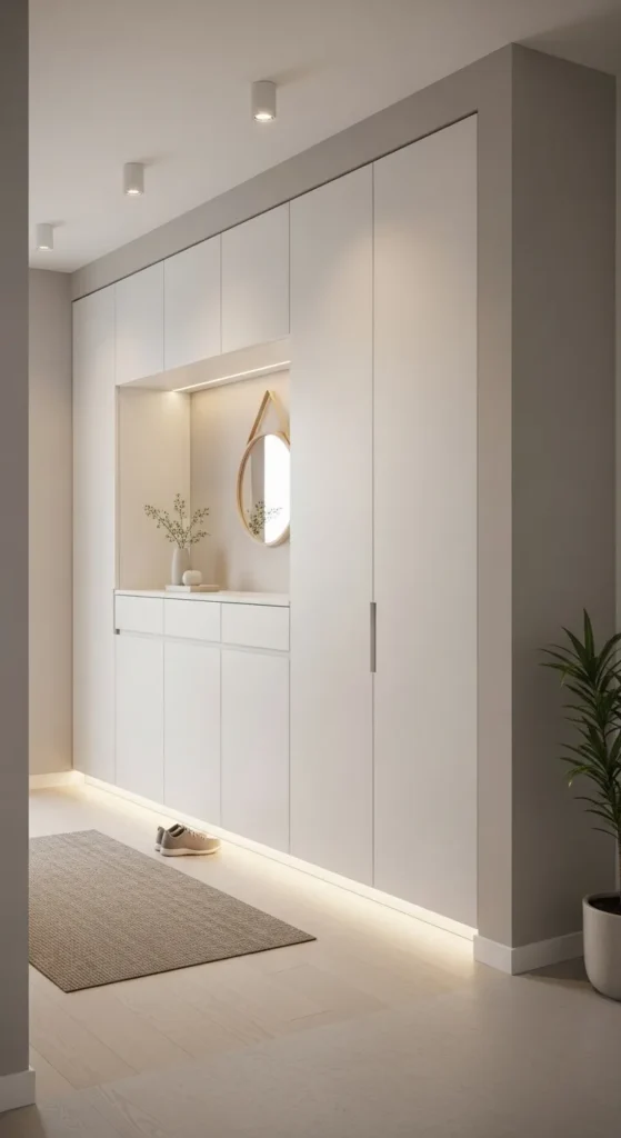 Closed Storage Cabinet for Clutter Free Look