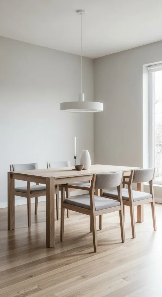 Simple Dining with Clean Geometry