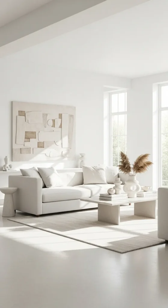 White on White Minimalism