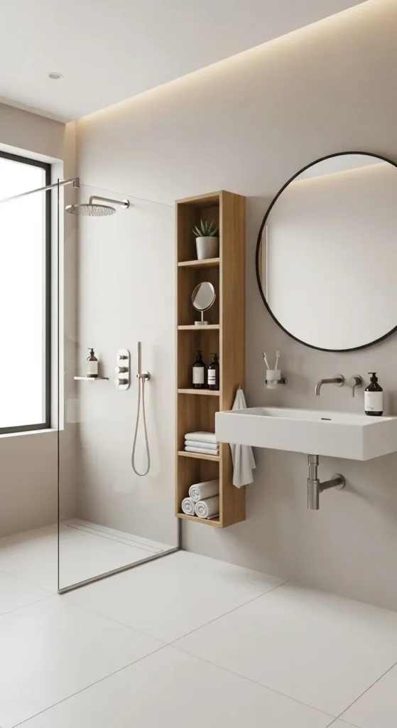 Minimal Open Shelving Style