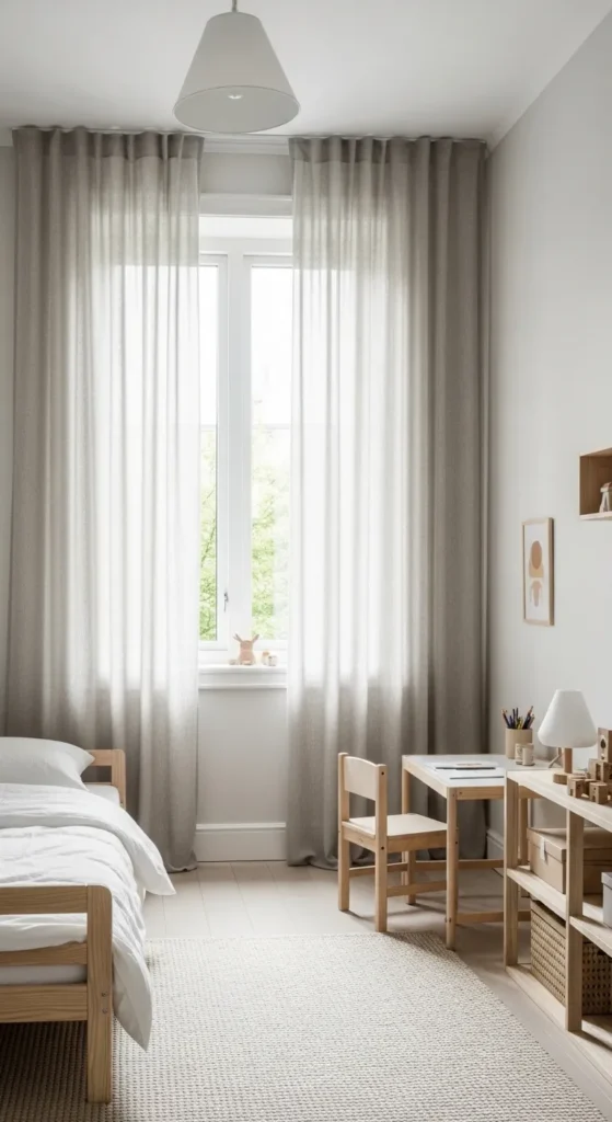 Light Curtains for an Airy Feel