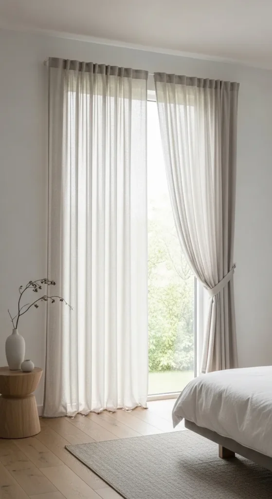Neutral Curtains for Soft Framing