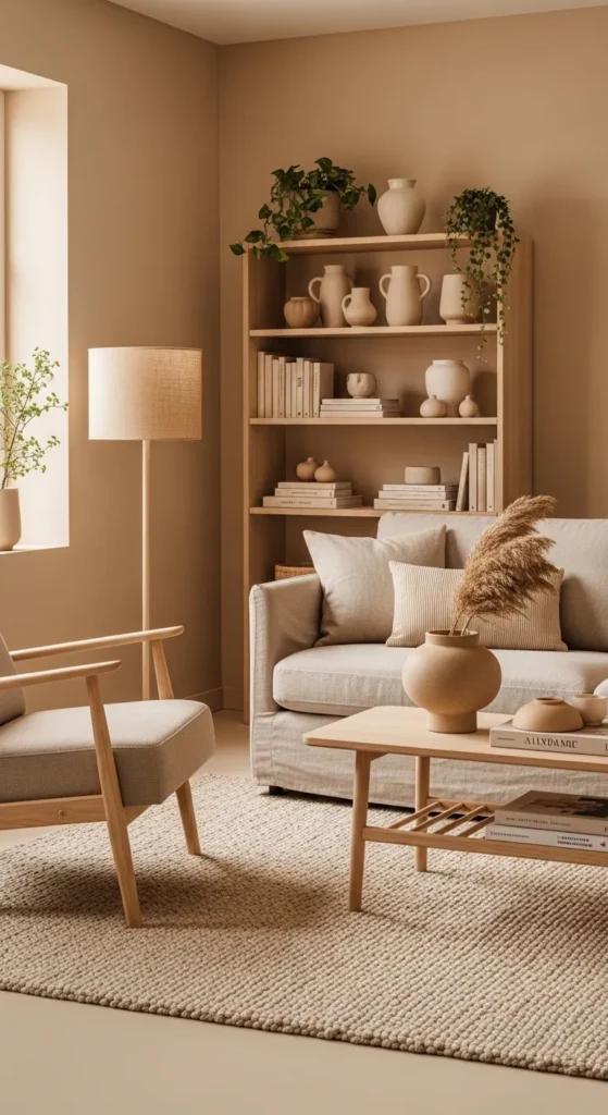 Earthy Tones with Scandinavian Balance