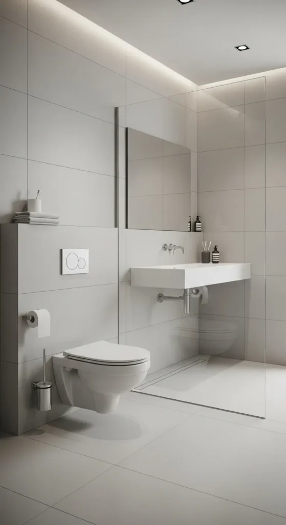Wall Hung Toilet Design