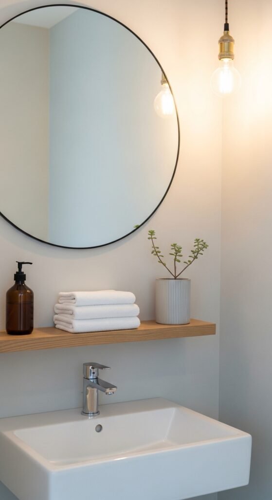 Minimalist Open Shelving