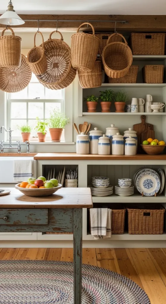 Decorative Storage With Cottage Personality