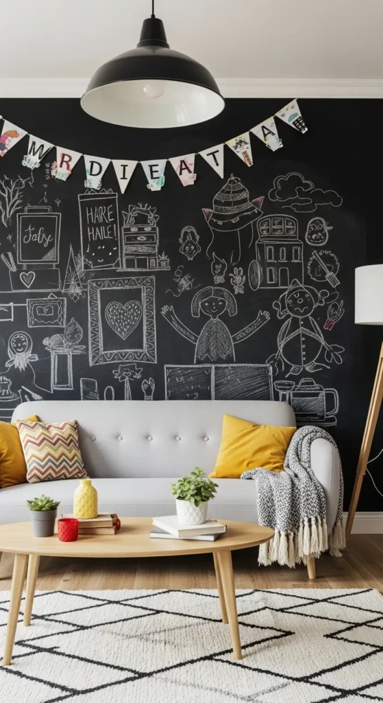 Chalkboard Accent Wall