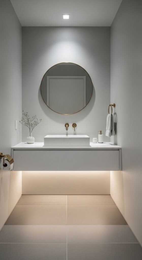 Minimalist Metallic Touches