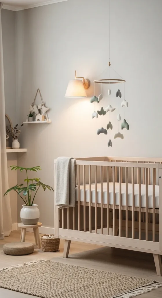 Minimalist Nursery With Timeless Décor