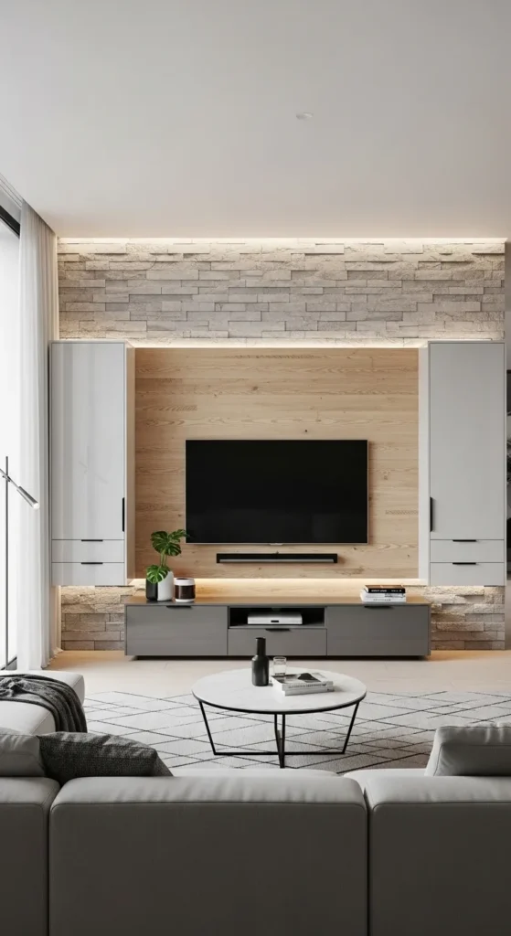 TV Feature Accent Wall