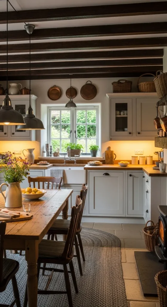 Rustic Wood Beams That Define Country Character