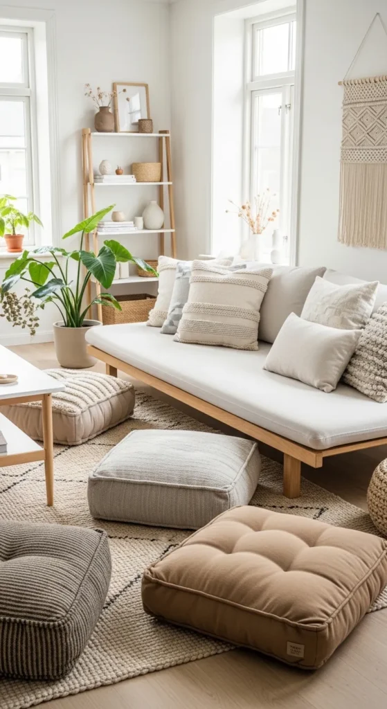 Low Seating for Relaxed Vibes