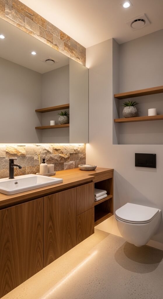 Natural Wood Accents