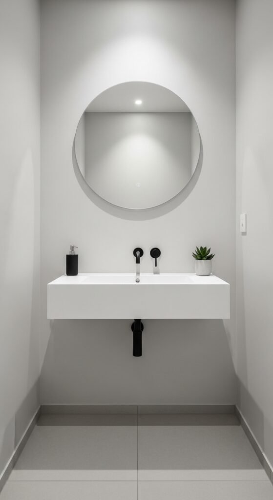 Wall Mounted Sink Simplicity