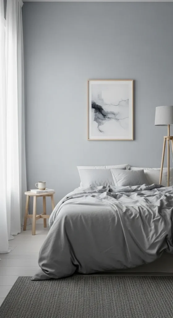 Soft Grey Tones for Gentle Contrast