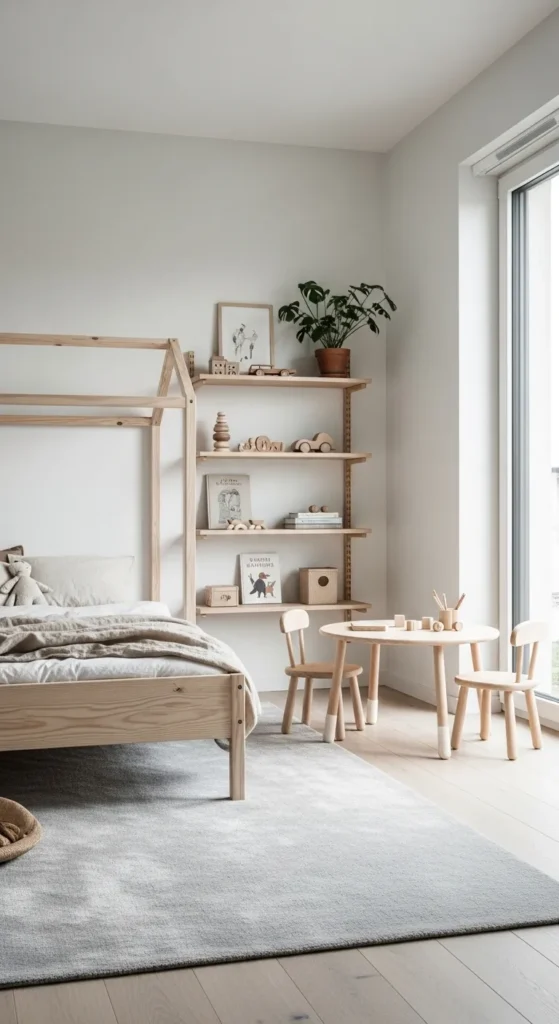 Natural Wood Furniture for Warmth